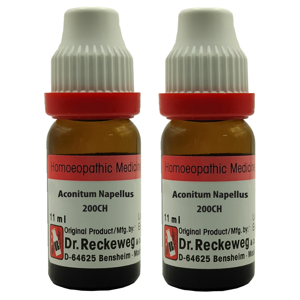Dr. Reckeweg Aconitum Napellus 200C dilution, 11ml