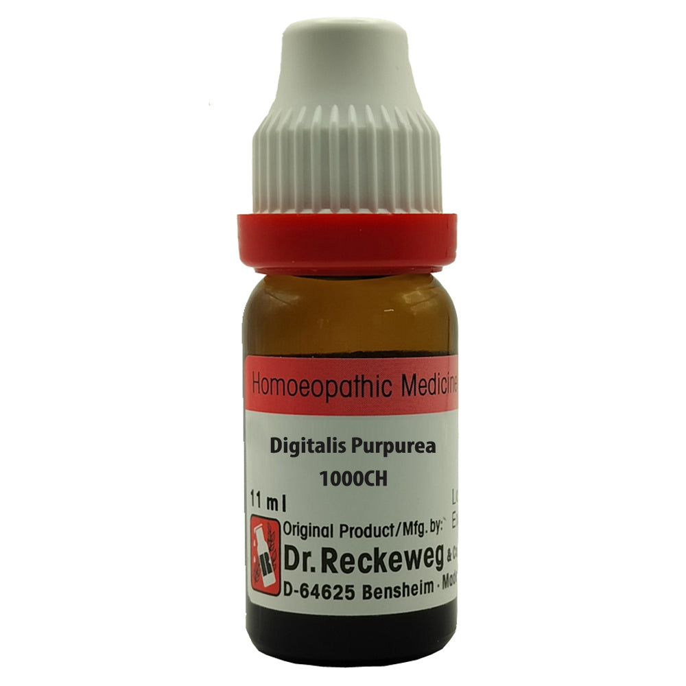 Dr. Reckeweg Digitalis Purpurea 1M dilution, 11ml