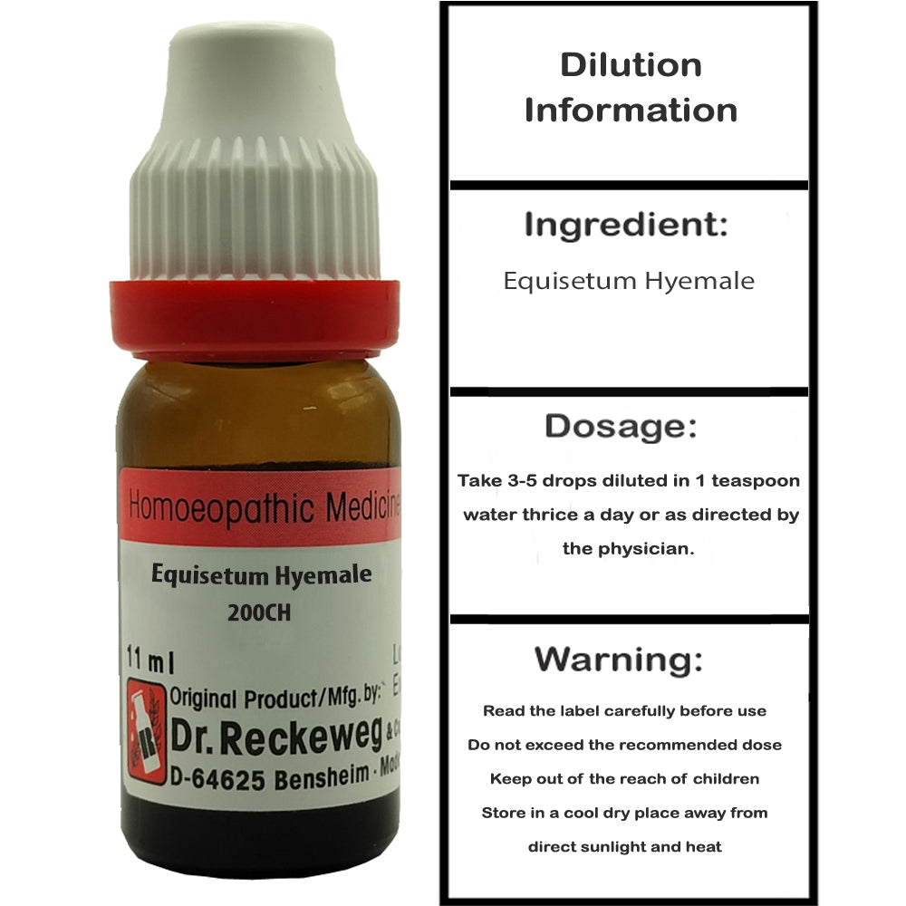 Dr. Reckeweg Equisetum Hyemale 200C dilution, 11ml