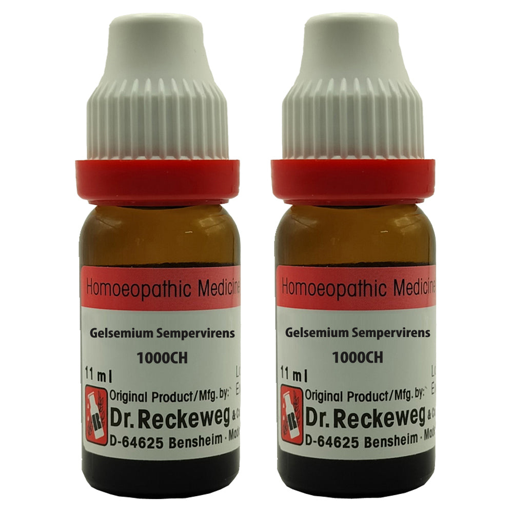 Dr. Reckeweg Gelsemium Sempervirens 1M dilution, 11ml