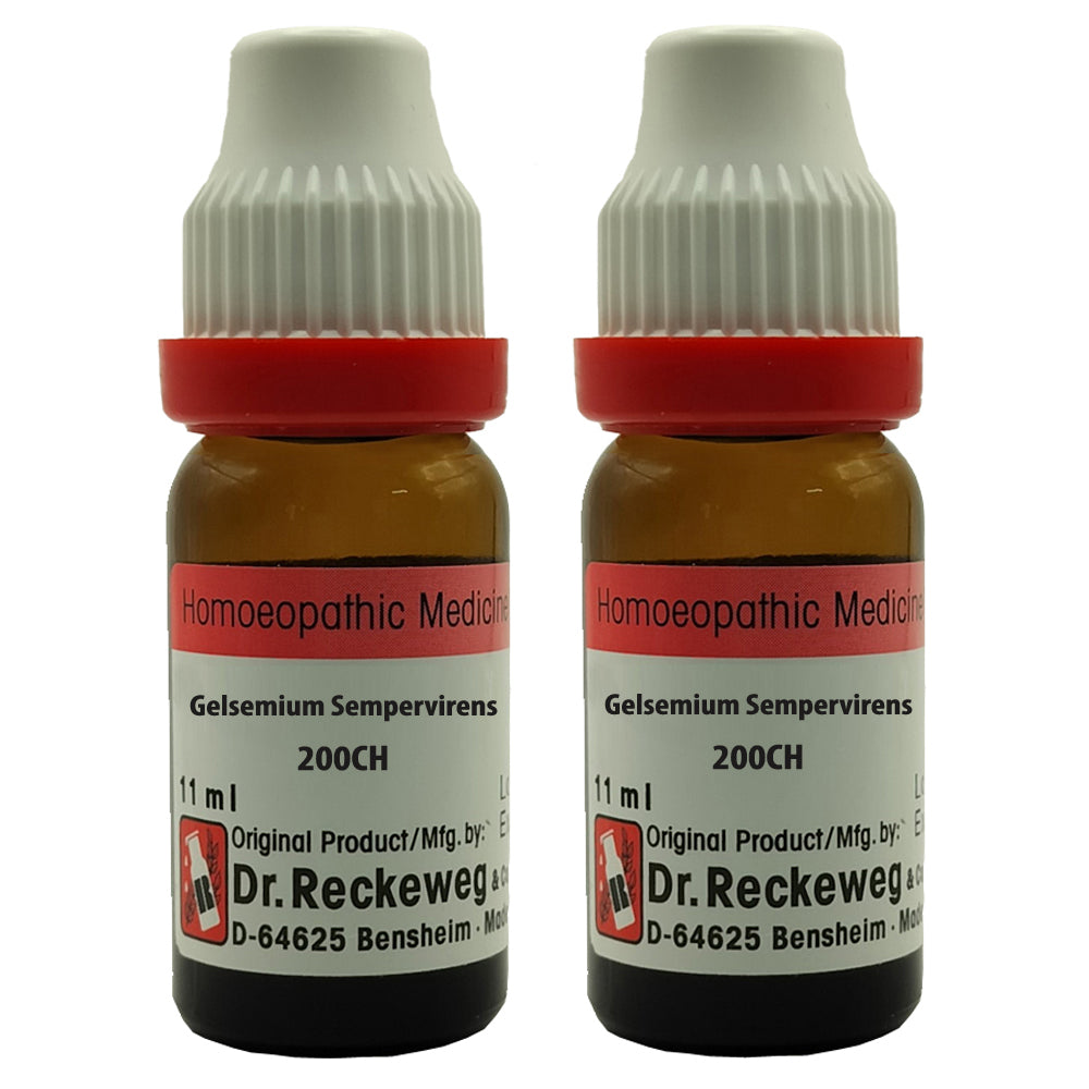 Dr. Reckeweg Gelsemium Sempervirens 200C dilution, 11ml