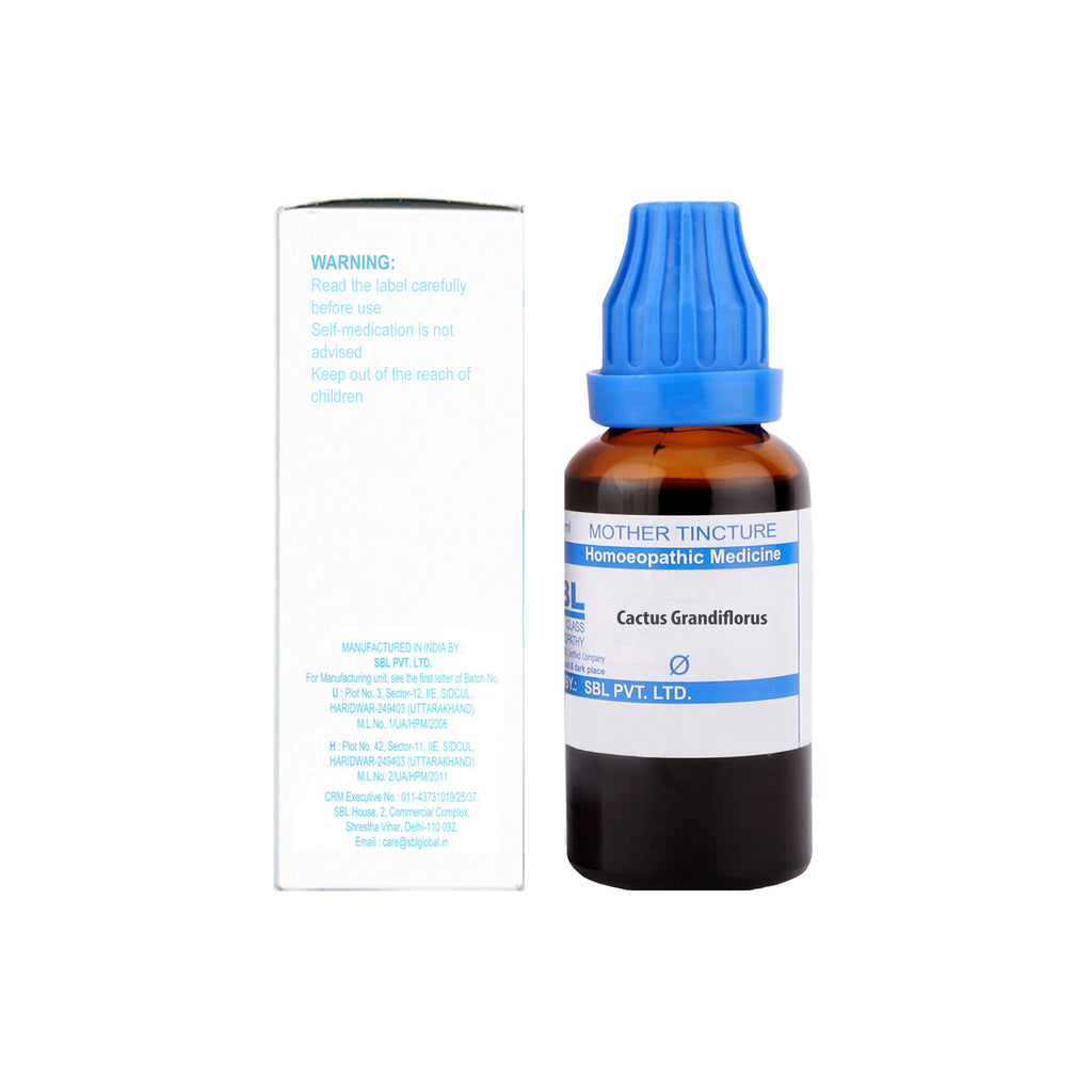 SBL Cactus Grandiflorus mother tincture (Q), 30ml