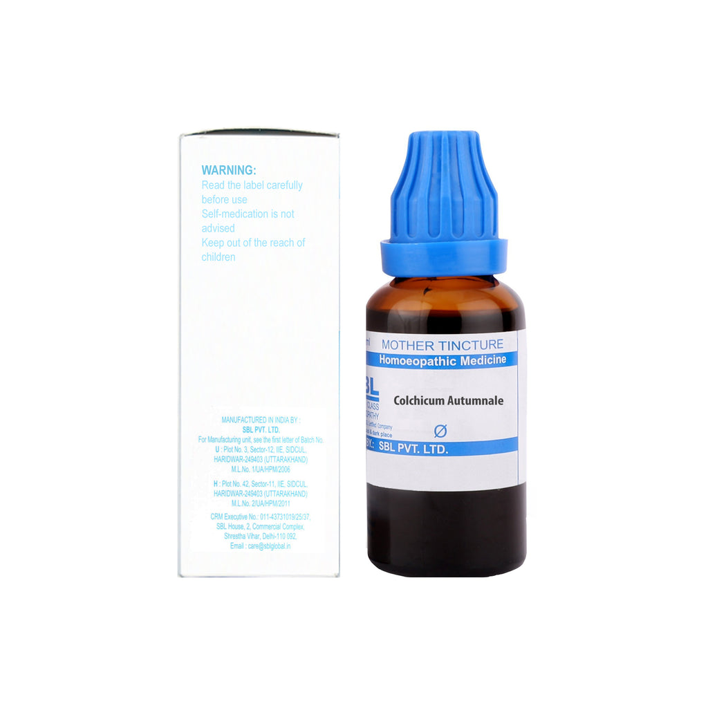 SBL Colchicum Autumnale mother tincture (Q), 30ml