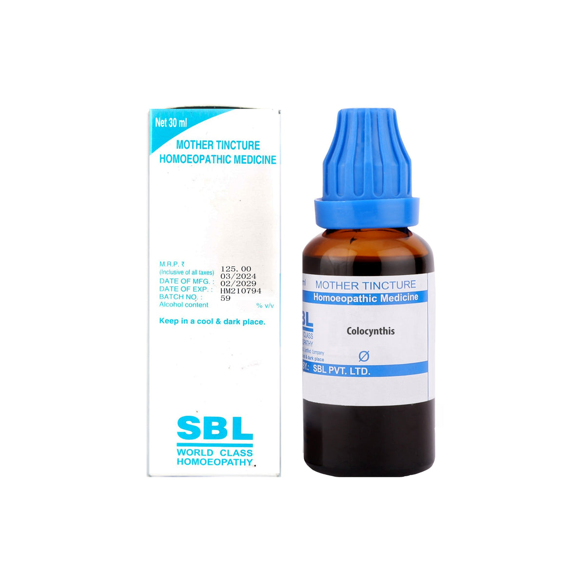 SBL Colocynthis mother tincture (Q), 30ml