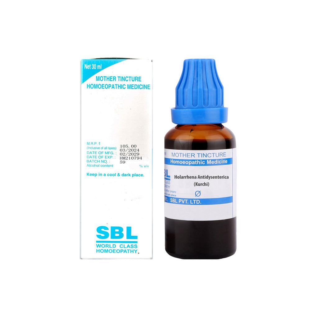 SBL Holarrhena Antidysenterica (Kurchi) mother tincture (Q), 30ml